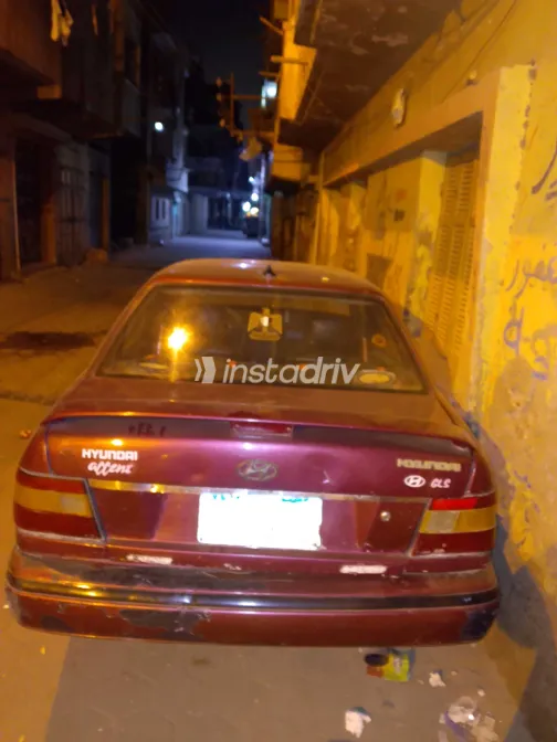 هيونداي اكسنت 1994 أبيض مستعملة للبيع - 7