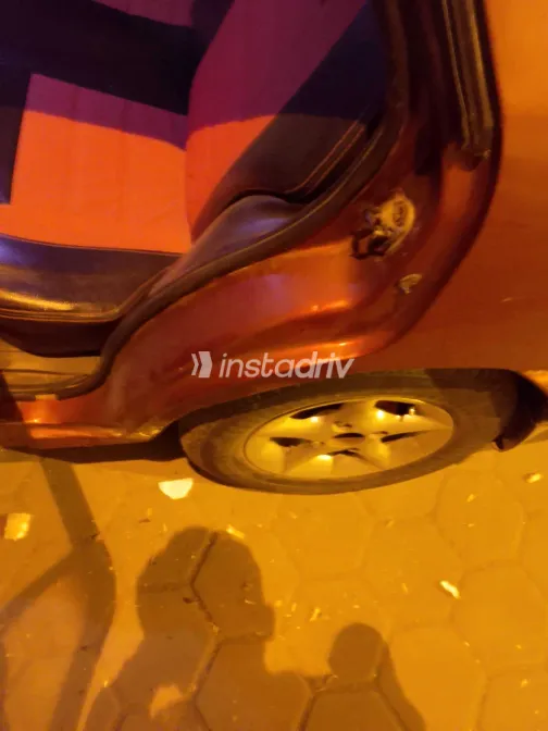 هيونداي اكسنت 1994 أبيض مستعملة للبيع - 9