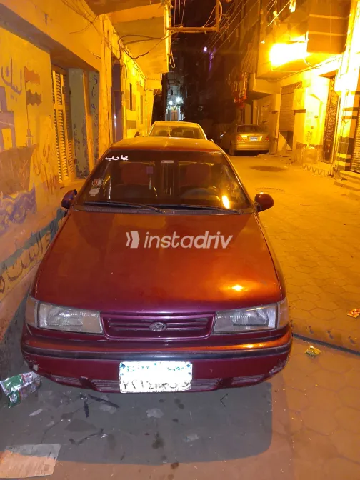 هيونداي اكسنت 1994 أبيض مستعملة للبيع - 10