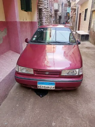 هيونداي اكسنت 1994 أبيض مستعملة للبيع