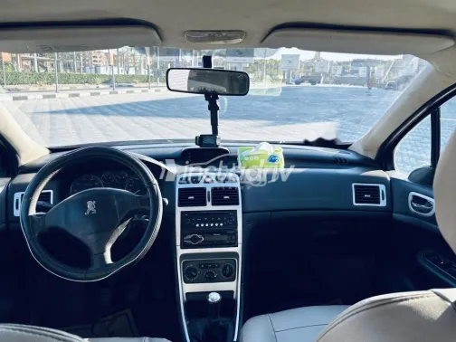 بيجو 307 2007 رمادي غامق مستعملة للبيع - 7