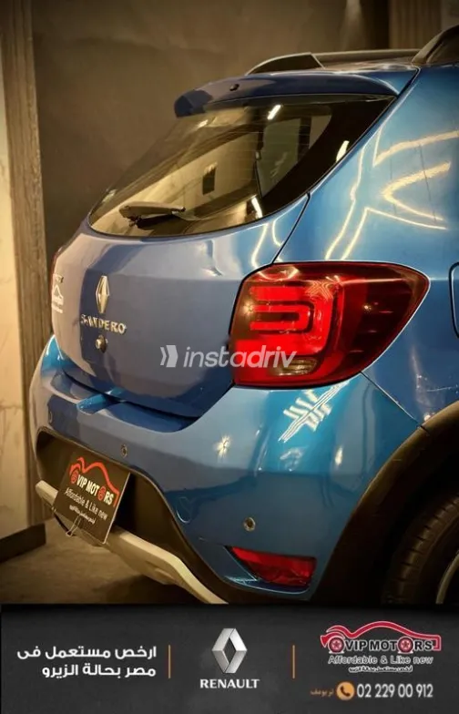 Renault Sandero Step Way 2018 Dark Blue Used for Sale - 6