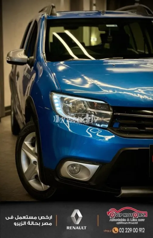 Renault Sandero Step Way 2018 Dark Blue Used for Sale - 8