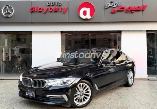 BMW 520 2018 Black Used for Sale - 1