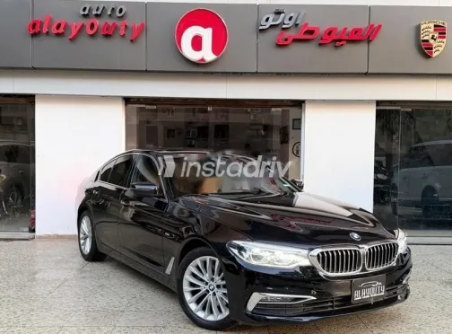 BMW 520 2018 Black Used for Sale - 2