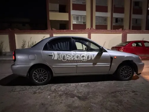 دايو لانوس 2 2007 فضي مستعملة للبيع - 8