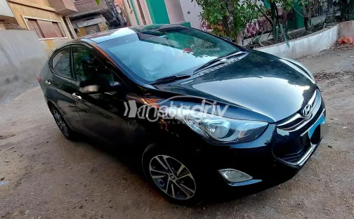 هيونداي افانتي 2012 أسود مستعملة للبيع - 1