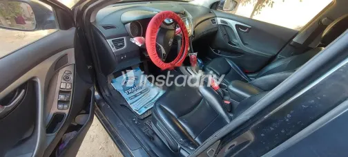 هيونداي افانتي 2012 أسود مستعملة للبيع - 7