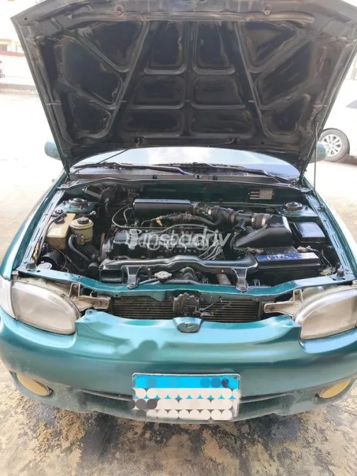 هيونداي اكسنت 2003 أخضر غامق مستعملة للبيع - 3