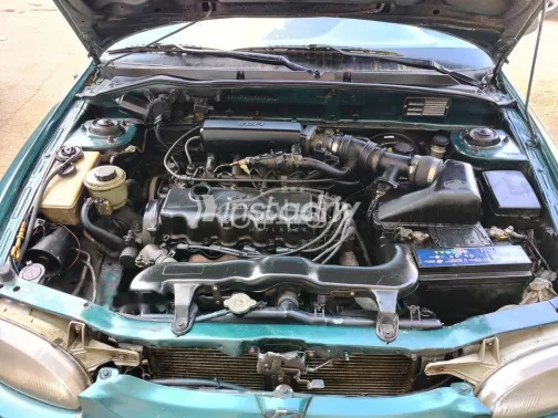 هيونداي اكسنت 2003 أخضر غامق مستعملة للبيع - 7