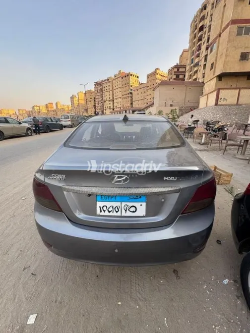 Hyundai Accent RB 2014 Gray Used for Sale - 7