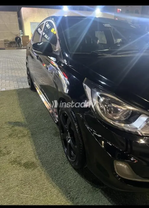 Hyundai Accent RB 2012 Black Used for Sale - 3
