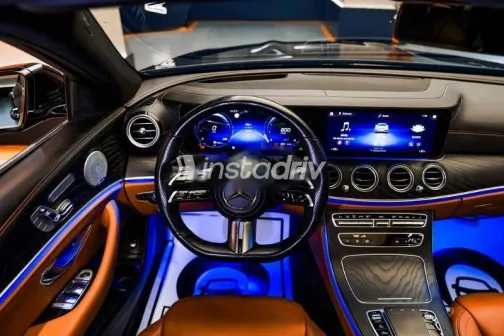 Mercedes E 200 2021 Black Used for Sale - 5