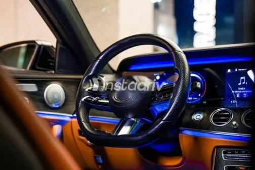 Mercedes E 200 2021 Black Used for Sale - 7