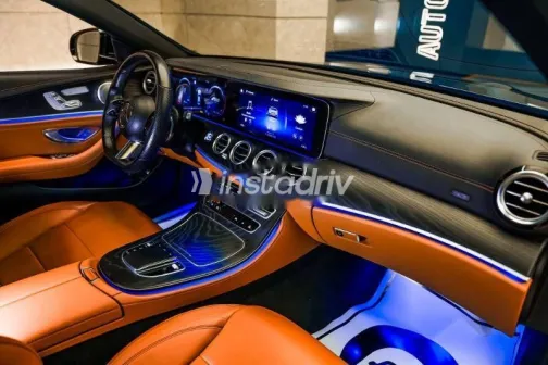 Mercedes E 200 2021 Black Used for Sale - 8