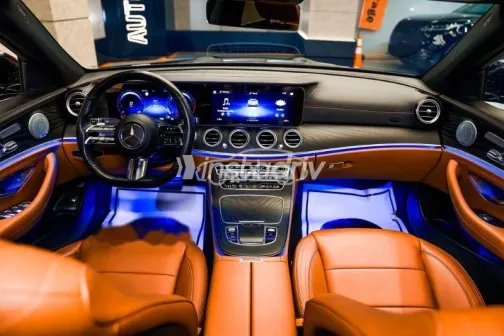 Mercedes E 200 2021 Black Used for Sale - 10