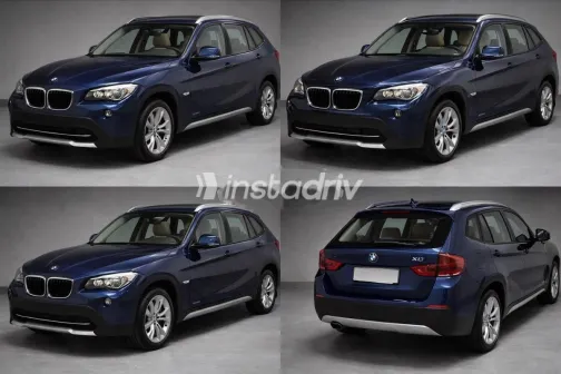 بي ام دبليو X1 2012 أزرق مستعملة للبيع - 1