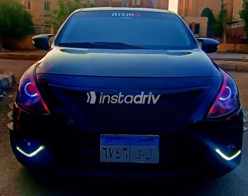 نيسان صنى 2016 أسود مستعملة للبيع - 6