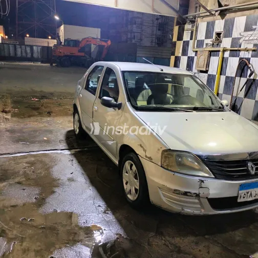 رينو لوجان 2011 أبيض مستعملة للبيع - 2