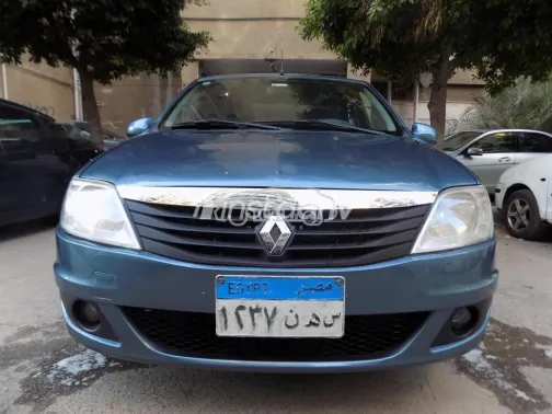 رينو لوجان 2012 رمادي مستعملة للبيع - 3