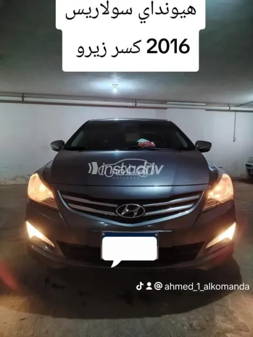 Hyundai Solaris 2016 White Used for Sale - 1