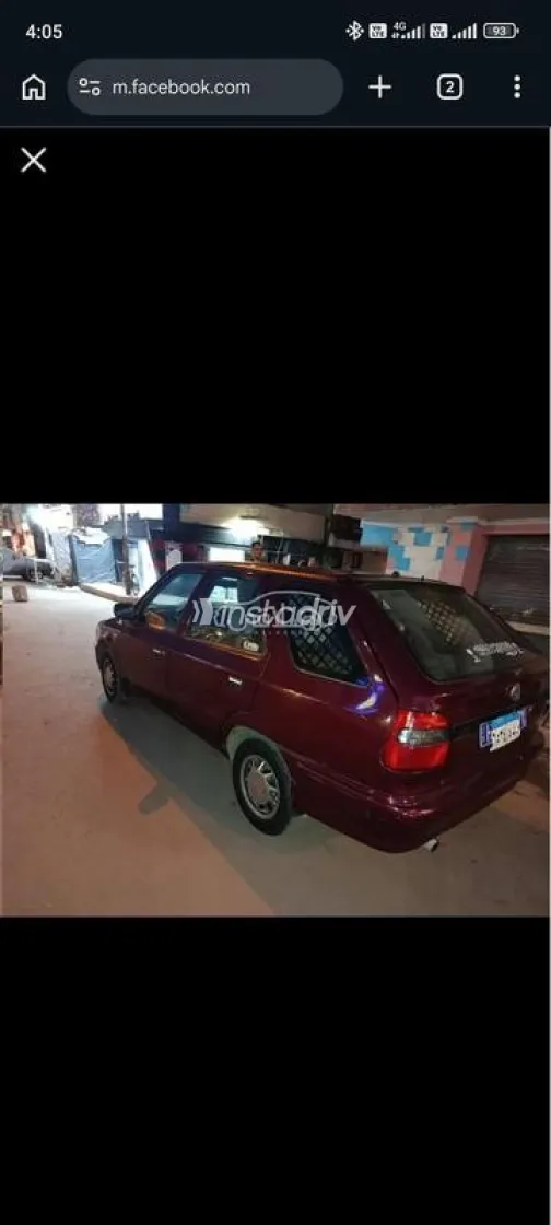 سكودا فيليشيا كومبي 2000 أحمر غامق مستعملة للبيع - 4