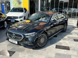 مرسيدس E 200 2024 أبيض مستعملة للبيع