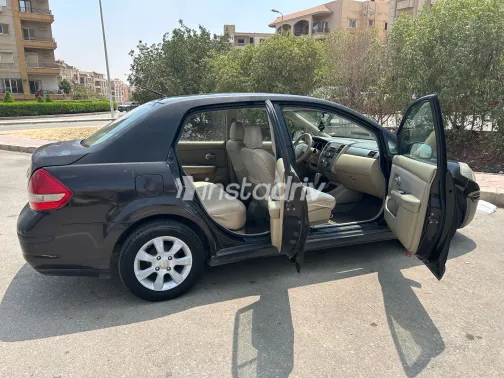 نيسان تيدا 2011 أبيض مستعملة للبيع - 2