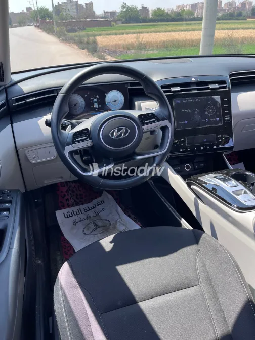هيونداي توسان 2024 أبيض مستعملة للبيع - 8