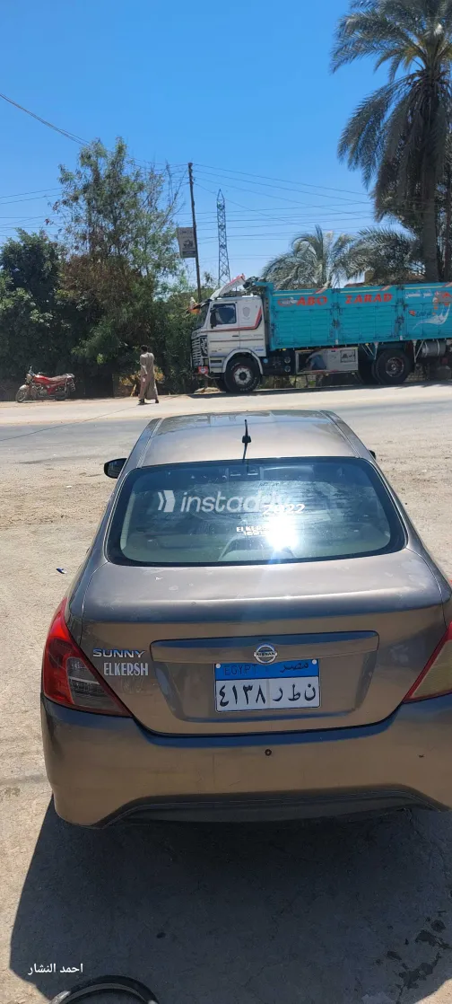 نيسان صنى 2018 أبيض مستعملة للبيع - 3