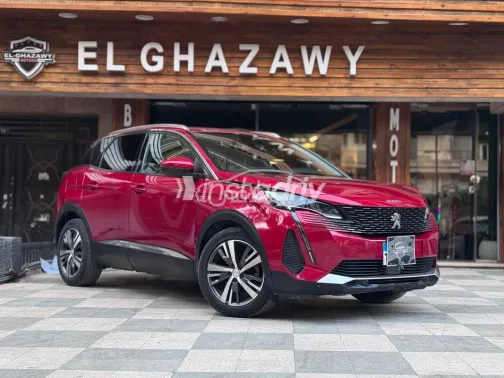بيجو 3008 2022 أحمر مستعملة للبيع - 1