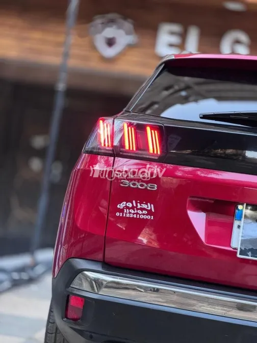 بيجو 3008 2022 أحمر مستعملة للبيع - 7