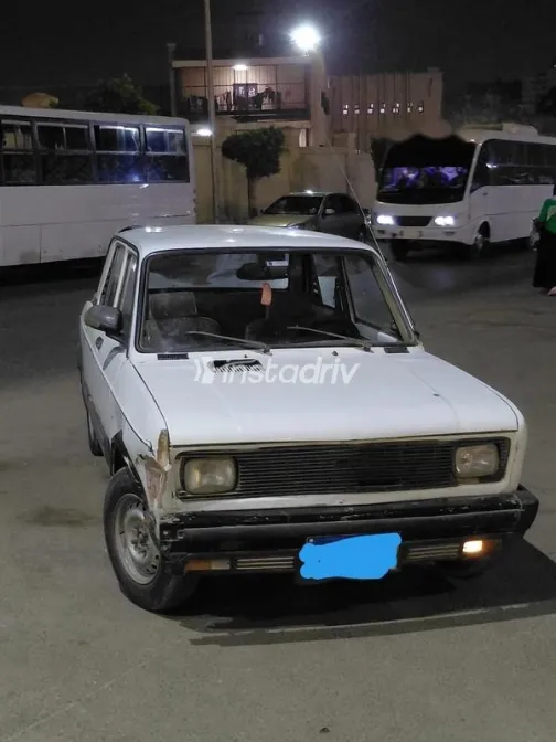 فيات 128 1998 أبيض مستعملة للبيع - 5