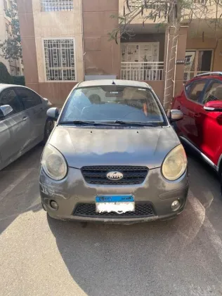 كيا بيكانتو 2010 رمادي مستعملة للبيع