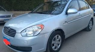 Hyundai Accent RB 2009 Silver Used for Sale
