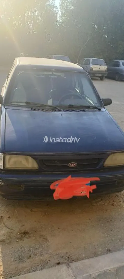 Kia Pride 2002 Dark Blue Used for Sale - 1