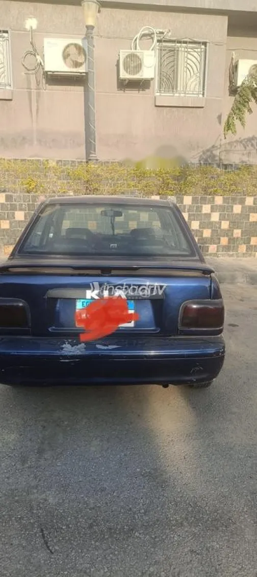 Kia Pride 2002 Dark Blue Used for Sale - 2