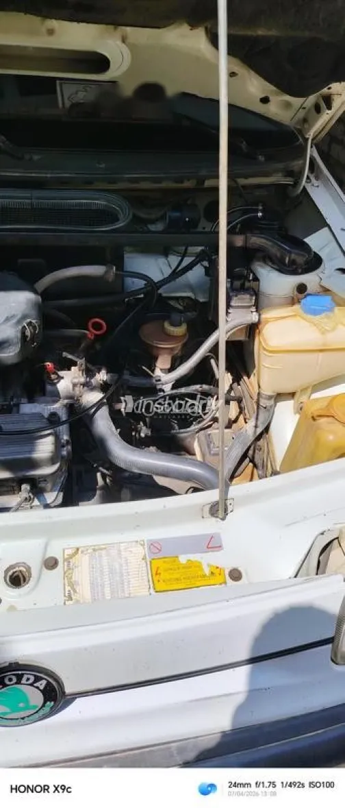 سكودا فيليشيا 1995 أبيض مستعملة للبيع - 6