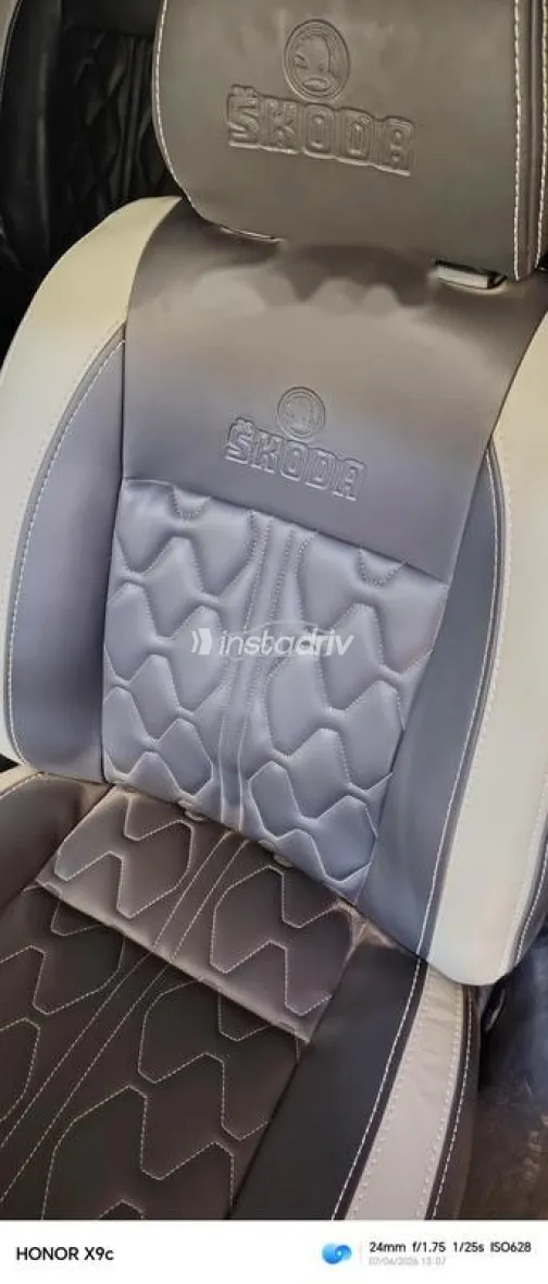 سكودا فيليشيا 1995 أبيض مستعملة للبيع - 9