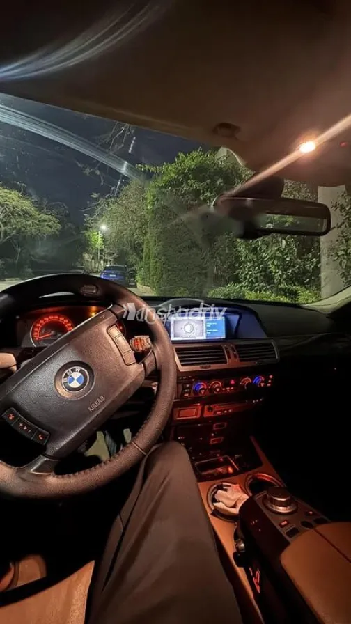 بي ام دبليو 740 2008 أسود مستعملة للبيع - 5