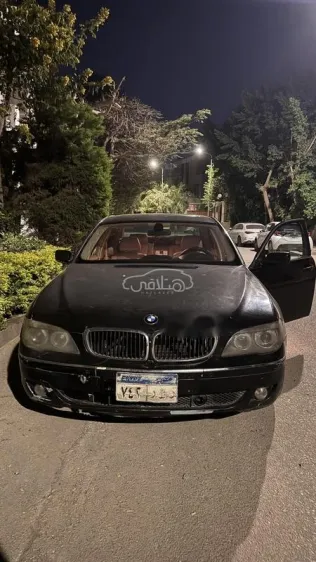 بي ام دبليو 740 2008 أسود مستعملة للبيع