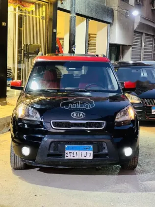 كيا سول 2010 أسود مستعملة للبيع