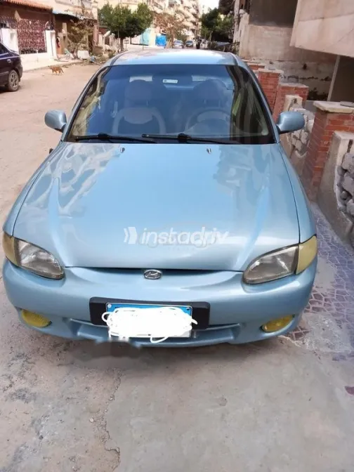 Hyundai Accent 2003 Cyan Used for Sale - 1