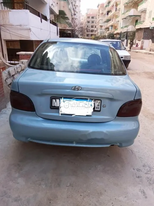 Hyundai Accent 2003 Cyan Used for Sale - 2