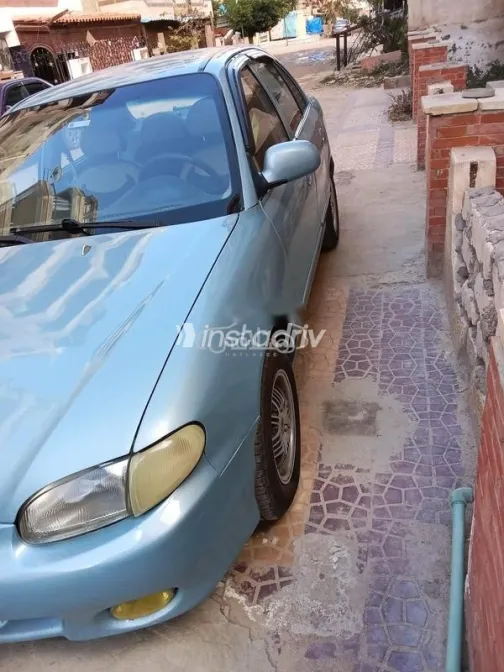 Hyundai Accent 2003 Cyan Used for Sale - 3