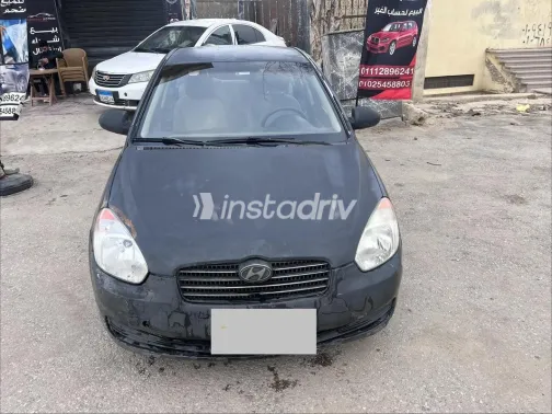 هيونداي اكسنت 2008 رمادي مستعملة للبيع - 3