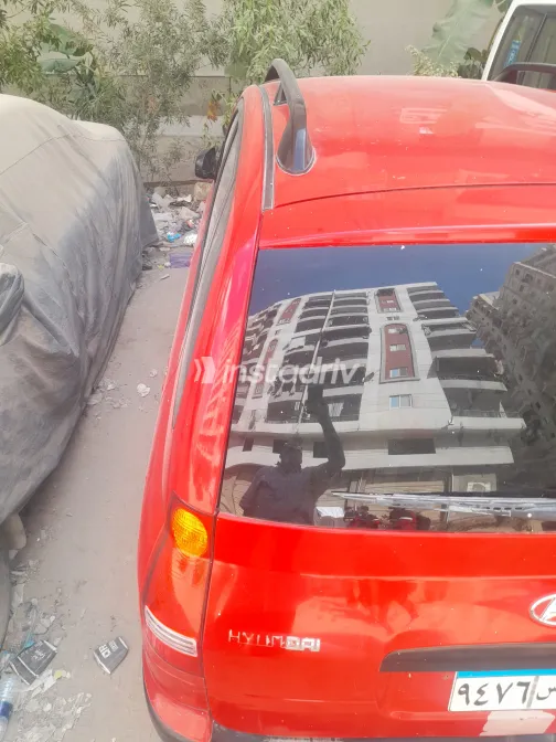 هيونداي ماتريكس 2002 أبيض مستعملة للبيع - 8