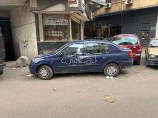 رينو كليو 2003 أزرق غامق مستعملة للبيع