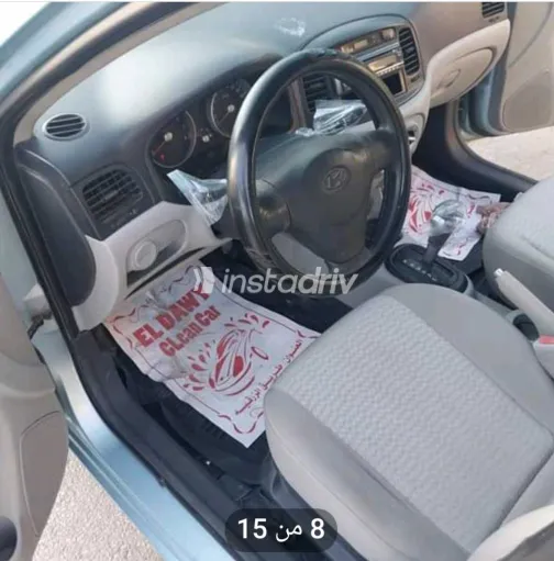 Hyundai Accent 2008 White Used for Sale - 2