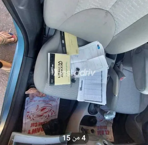 Hyundai Accent 2008 White Used for Sale - 5